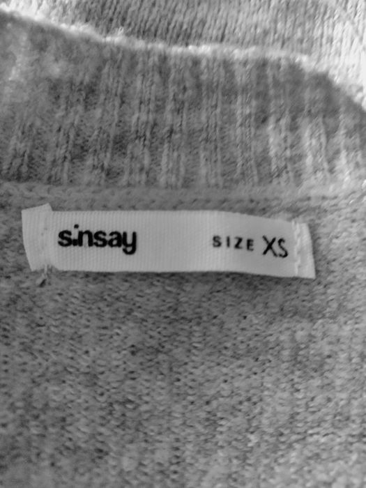 Sweter damski siwy 34, Sinsay