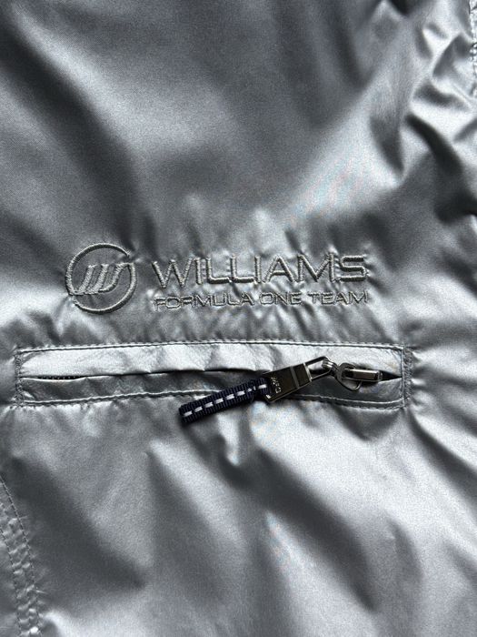 Kurtka Formuła 1 f1 Williams mcgregor formula team srebrna roz m pilot