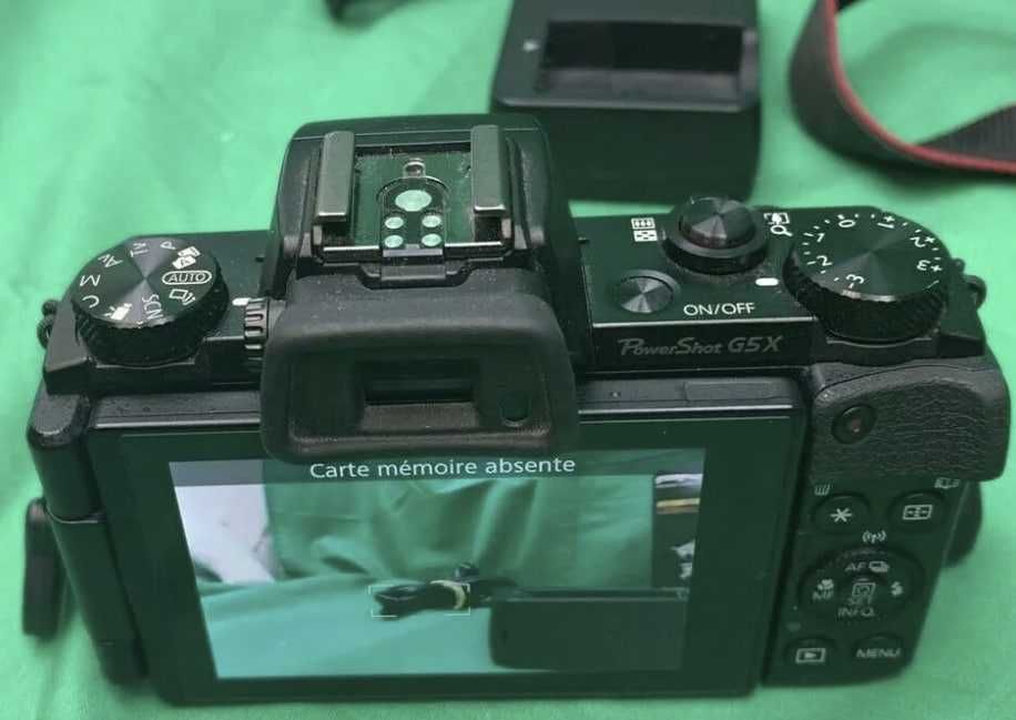 Canon G5X + 2 micro SD 16Go PNY en cadeau