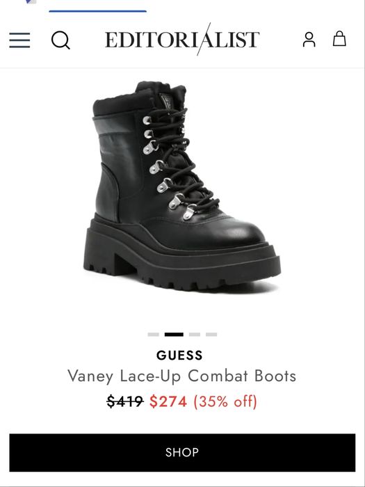 Черевики Guess Vaney