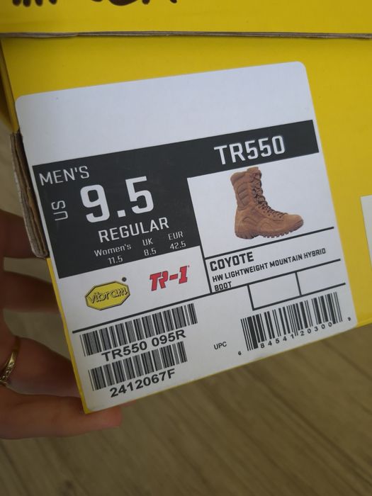 Літні черевики BELLEVILLE TR550 Койот (Coyote) 42,5
