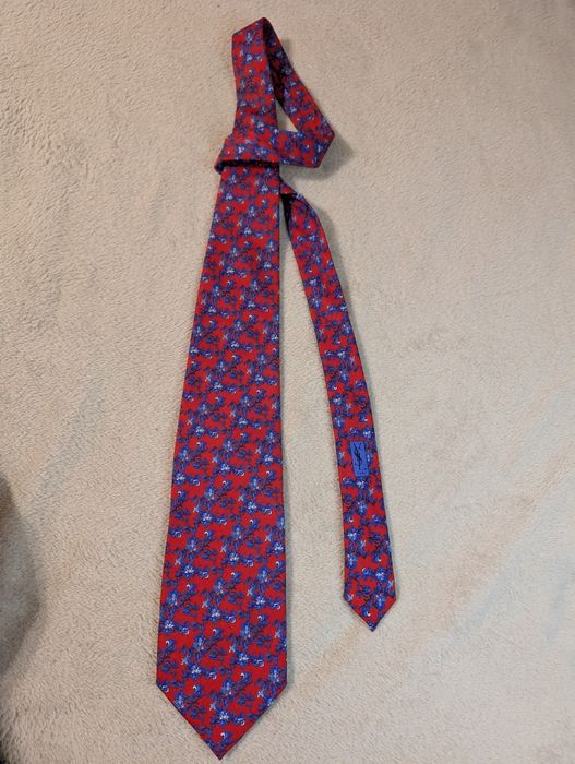 Кроватка Галстук Yves Saint Laurent шовк стан нового