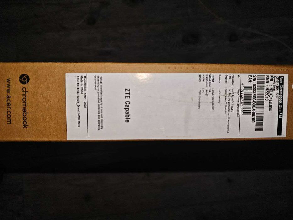 Laptop Acer Chromebook Spin 514 NOWY