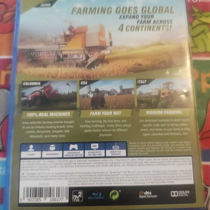 Pure Farming 2018 ps4