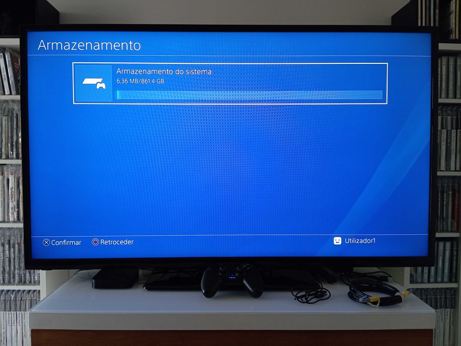 PS4 PRO 1TB SOFTWARE 11.00 PlayStation 4, comando, jogos, rato teclado