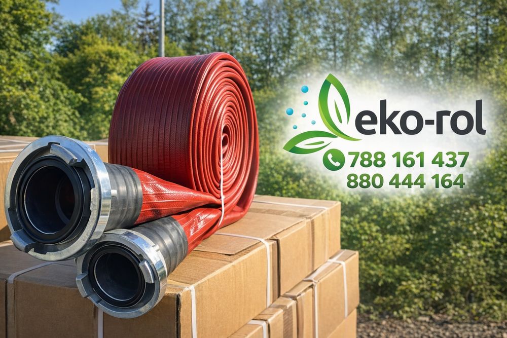 Wąż strażacki BODLINE 75 / 20mb / 15bar / 3" / obustronnie powlekany