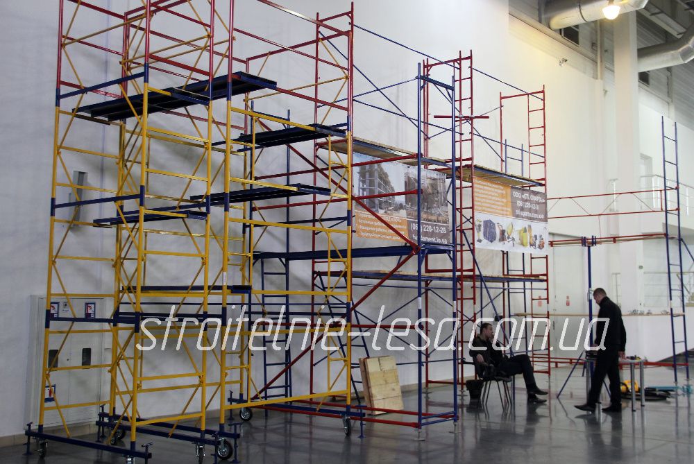 Строительные леса, вышки-туры, подмости на колесах - аренда и продажа.