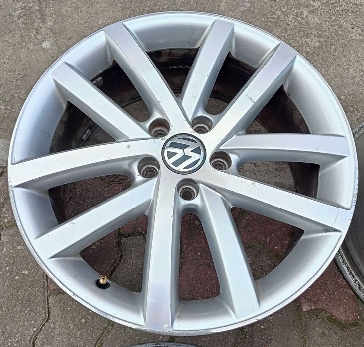 Alusy 18 5x112 5K0 Org VW GOLF PASSAT TOURAN CADDY T4 Seat Skoda A6 A4