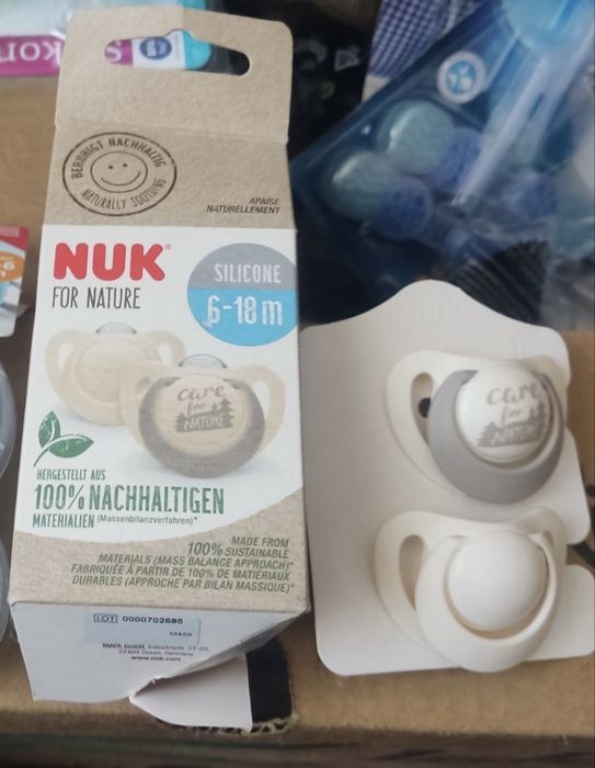 Соски NUK For Nature | 6–18 місяців | 2 шт.