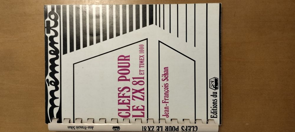 Manual vintage Clefs por le ZX81 et Timex 1000