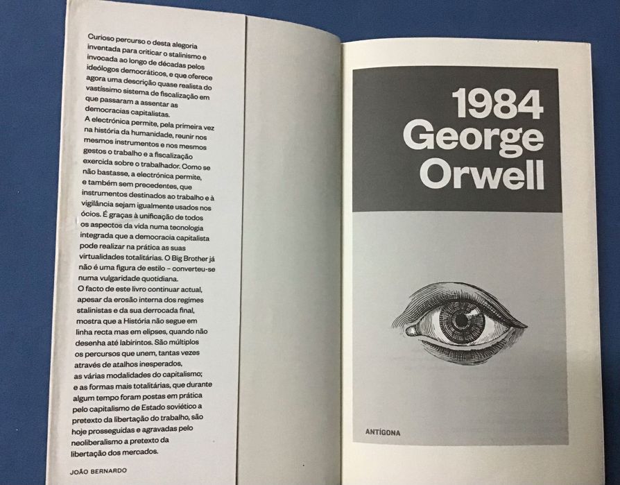 Livro 1984 de George Orwell