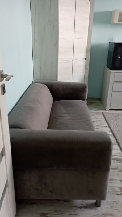 Sofa Ikea  kolor ciemny szary