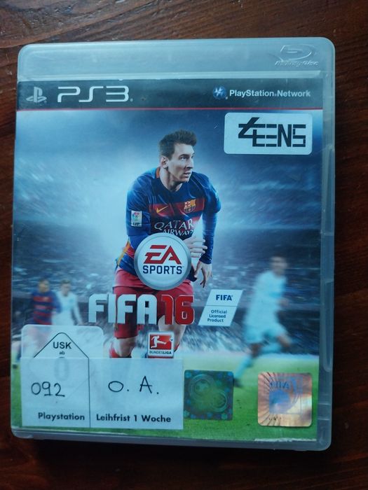 Gra FIFA 16 na PS3