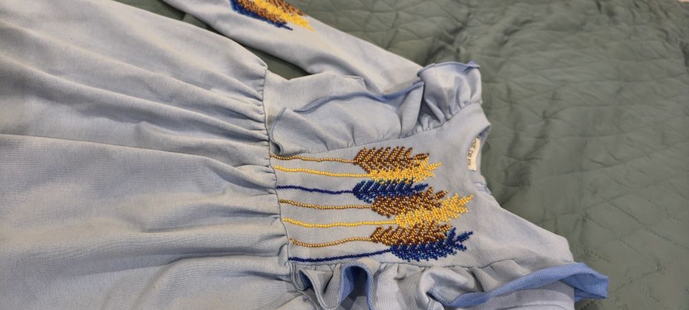 Сукня вишита, плаття вишите, вишиванка 110 см 5 років
