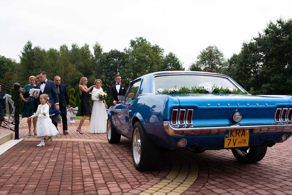 Mustangiem do ślubu. Ford Mustang 1967 V8