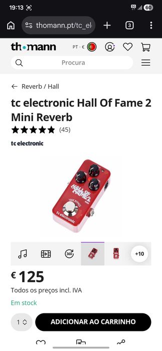 [OPORTUNIDADE] 3 Pedais TC Electronic (Delay, Reverb e Loop)