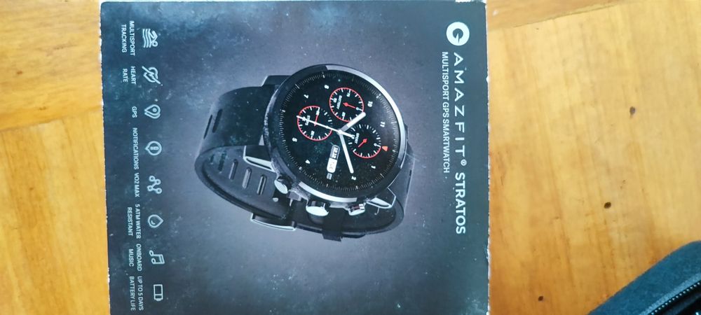 Relógio amazfit stratos