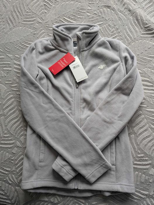 Nowy polar bluza 4F szary XS