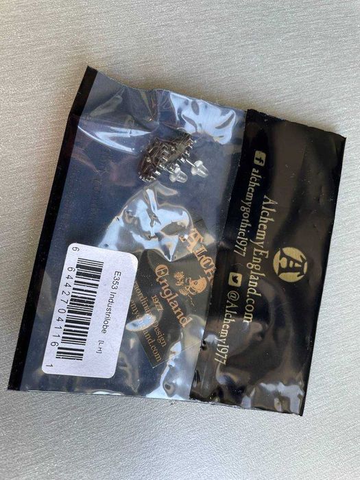 Сережки Alchemy Gothic (Алхімія Готік) Industrilobe, стімпанк