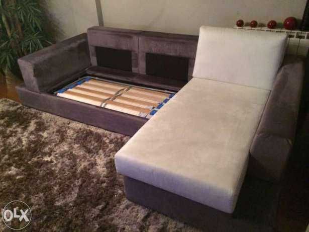Sofá Cama c/ Chaise Longue - Último Preço