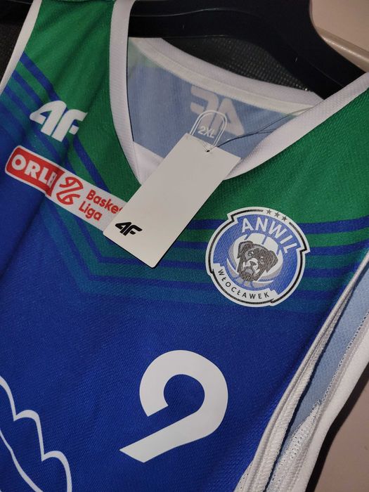 koszulka Anwil Włocławek Kamil Łączyński 9 (nowa) sezon 2023/24