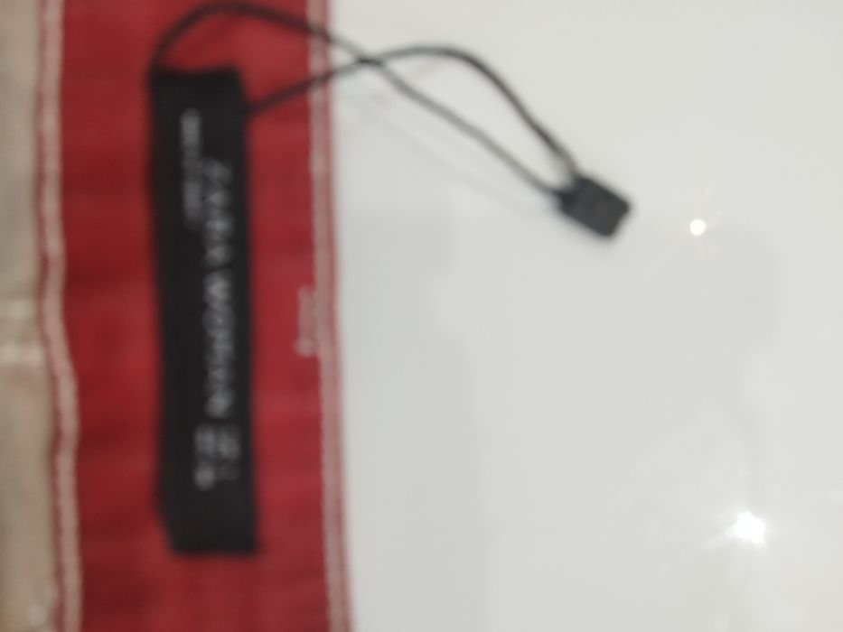 Spódnica czerwona jeans