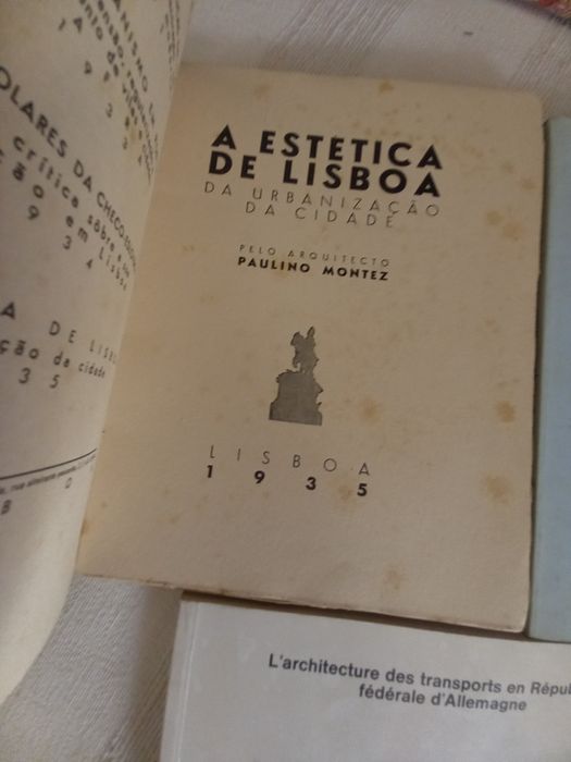 Cinco livros de Arquitectura conjunto barato