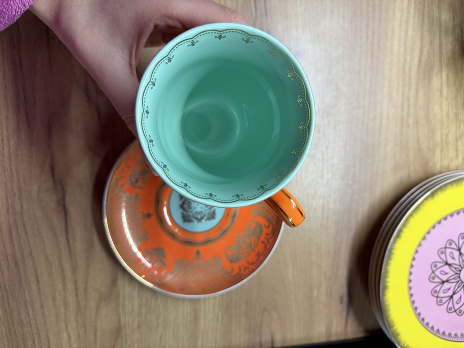 Pols potten чашка + блюдце 300 мл