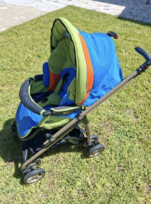 Carrinho de Bebé Bebecar Vogue Color com Acessórios – Excelente Estado