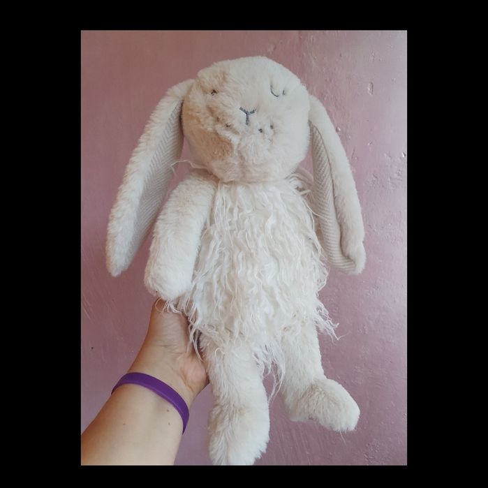 Грелка Білий кролік, Aroma home, з грілкою на кісточках