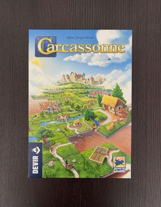 Carcassone Jogo Tabuleiro