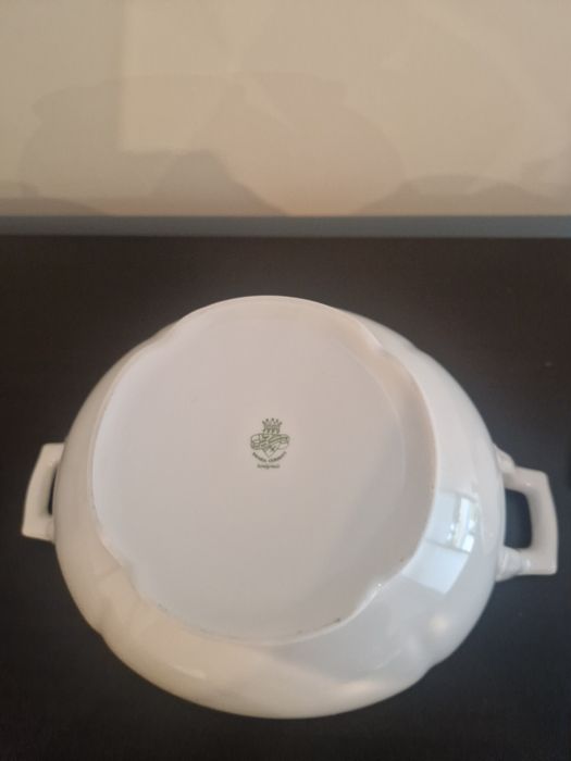 Terrina "Graf von Henneberg Bavaria Germany bandgemalte 1777"