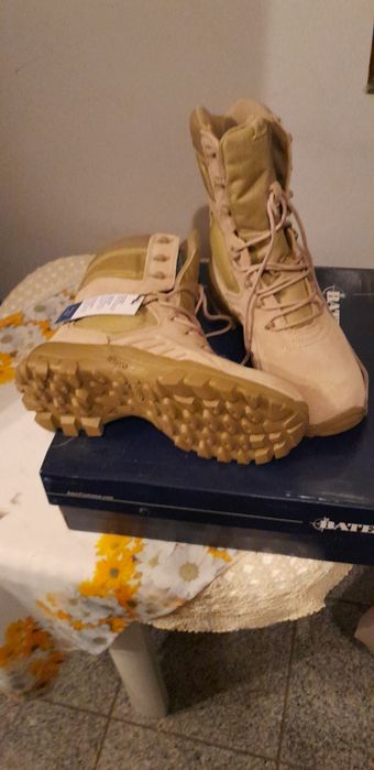Buty Bates brązowe wysokie nieużywane nowe
