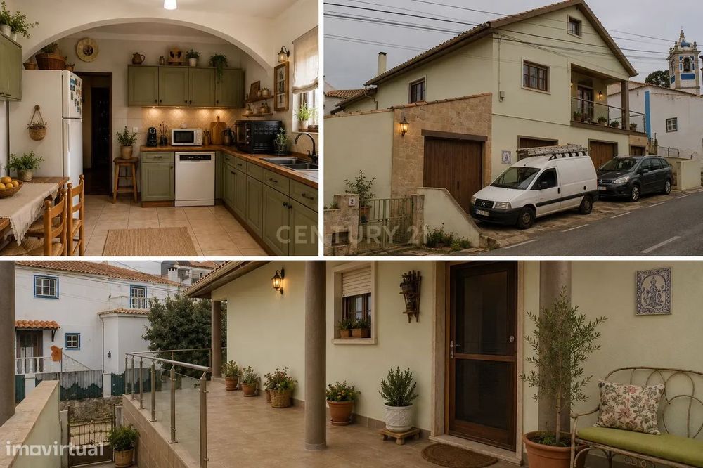 Moradia T3 perto da praia de elevado potencial.