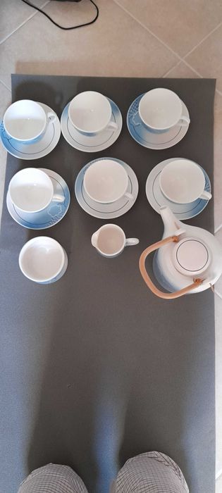 Serviço de chá de cerâmica - Majólica