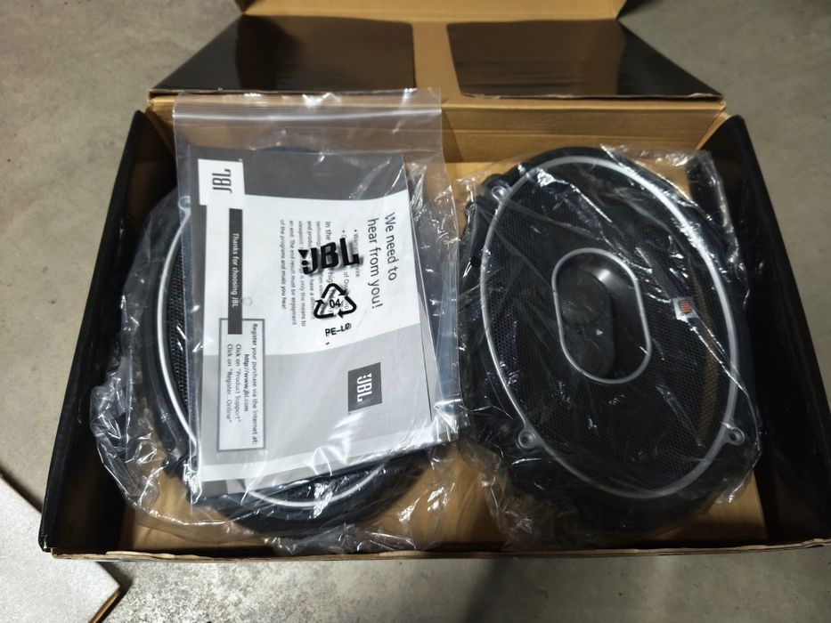 Colunas JBL GTO938 (6x9”) – Como Novas | Caixa + Grelhas Nunca Usadas