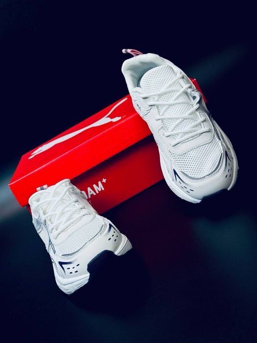 Женские кроссовки Puma демисезон / стильные кожаные кроссовки Puma