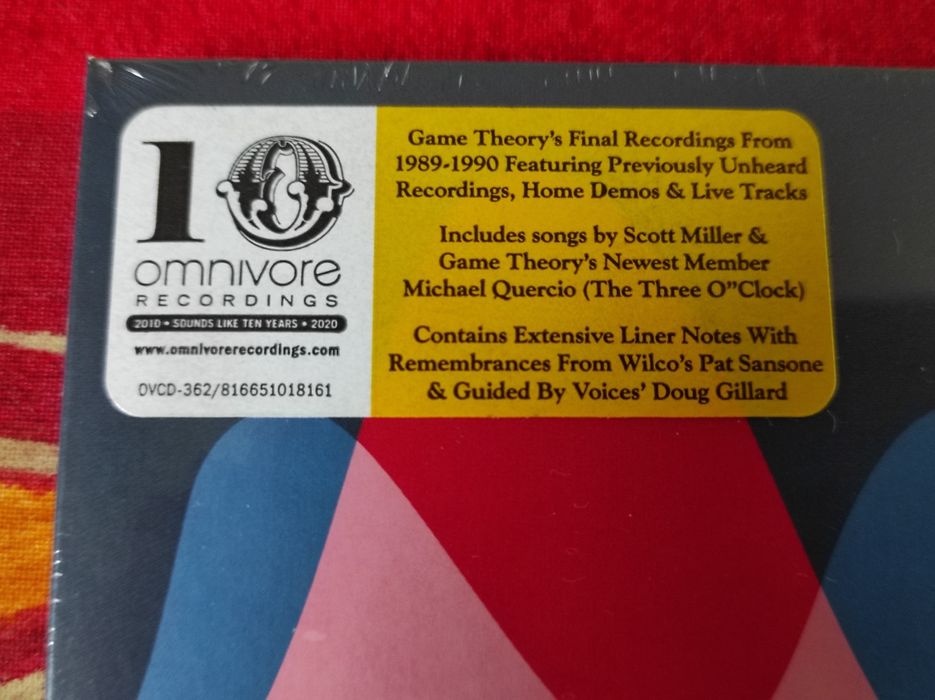 Game Theory - Across The Barrier Of Sound CD Novo