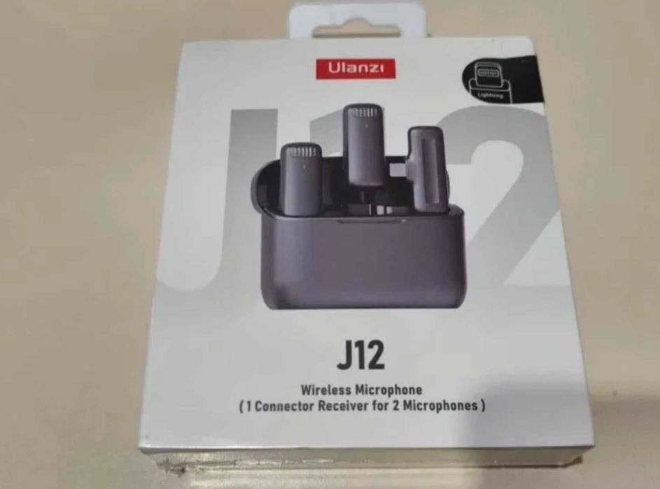 Ulanzi J12 петличний мікрофон Ulanzi A100 айфон телефон Ulanzi V6 AM18