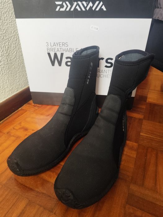 Wader Vadeador Daiwa S com Meia + Botas Scubapro 40/41