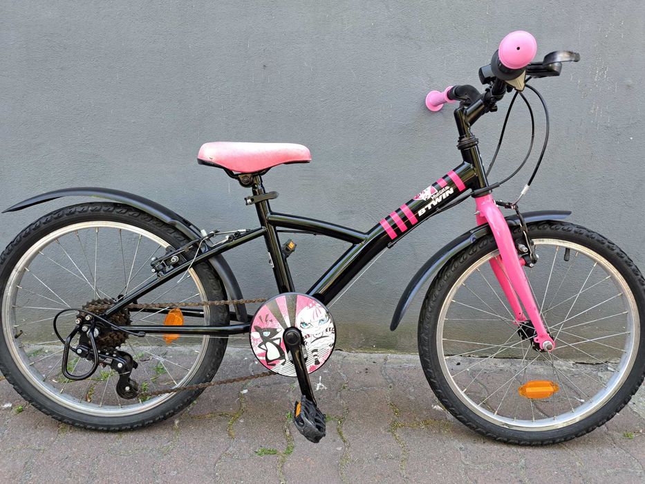 rower dziecięcy B'twin Misti Girl 320 koła 20" rama 11"