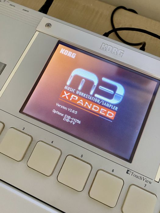 Korg M3 rozszerzenie exb FireWire