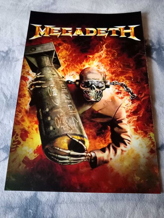 Plakat   zespołu muzycznego megadeth
