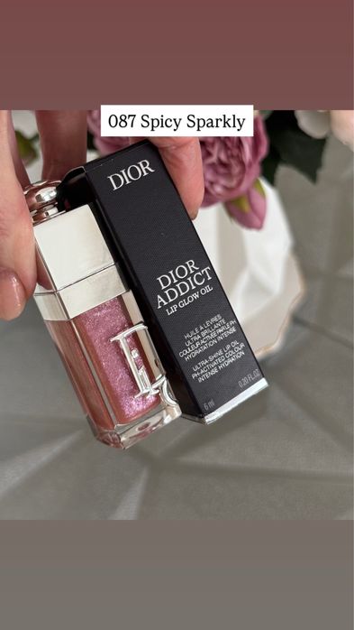 Олія для губ Dior Lip Glow Oil 077,085,086,087,088