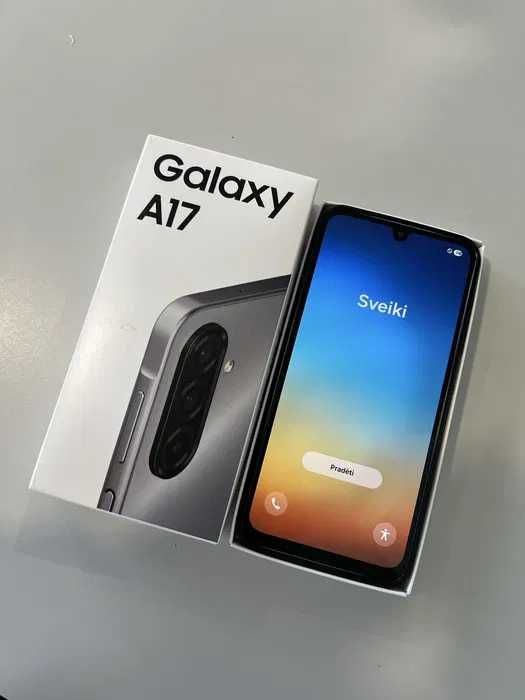 Samsum A17 Novo em Caixa (oferta película colocada e capa)