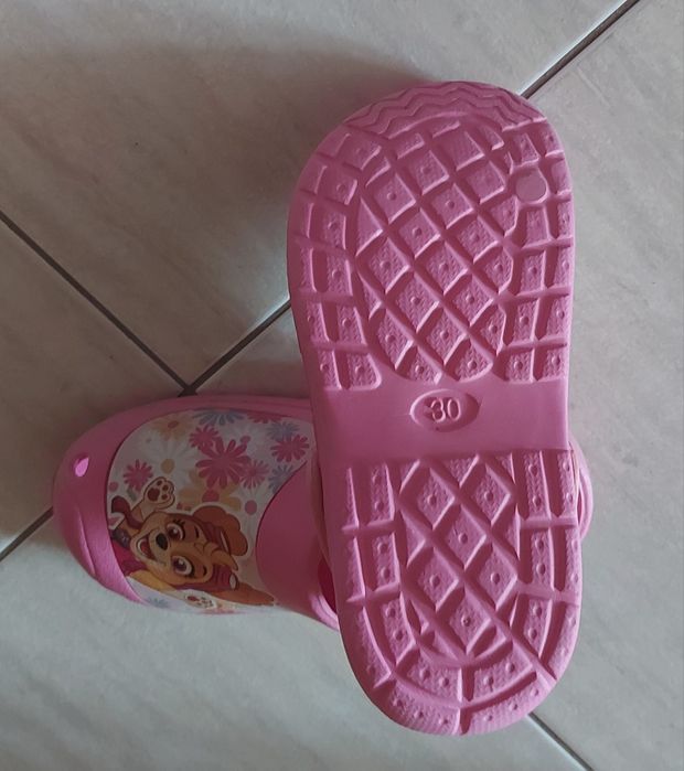 Klapki dziecięce Psi PAtrol typu KROKSy