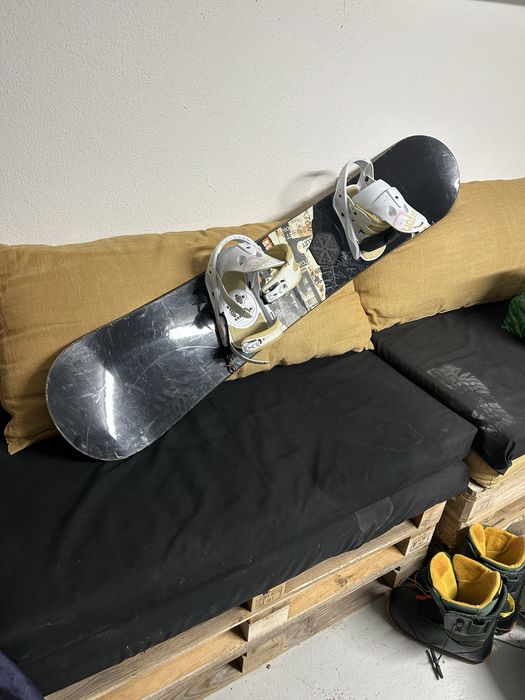 Prancha snowboard Burton+ saco prancha nitro