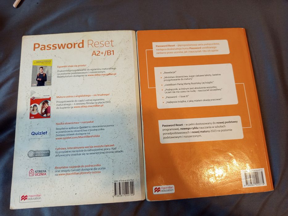 Password reset A2+/B1