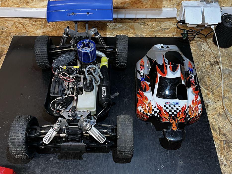 Model rc podwozie reely rex-1 1/8 traxxas himoto maverick hsp hpi