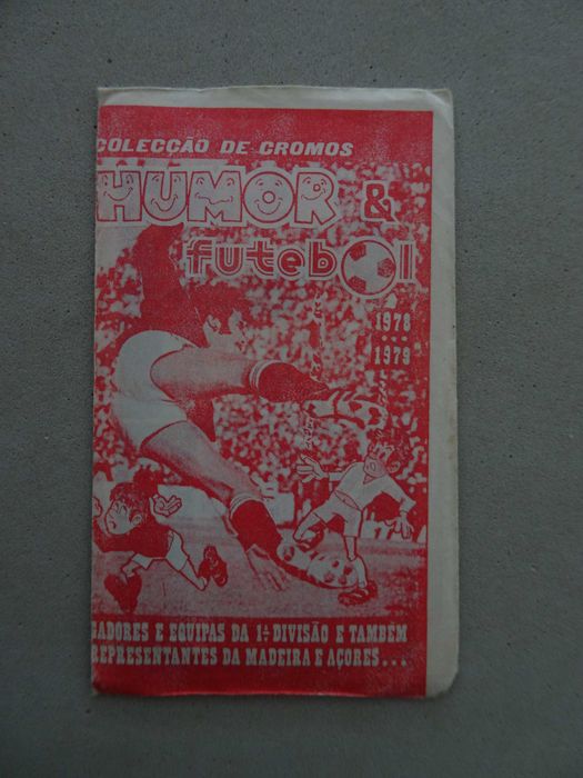 Carteira de cromos fechada Humor e Futebol - Sorcácius
